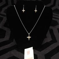James Avery Necklace And Earring Set //202